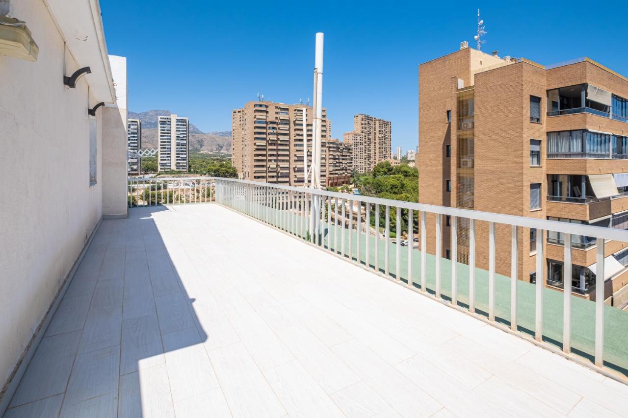 Penthouse Bella Vista Apartment Benidorm Bagian luar foto