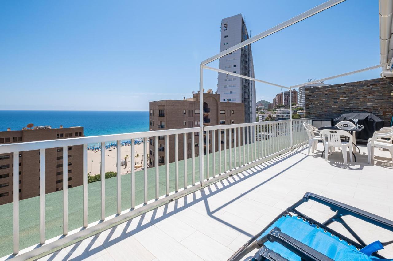 Penthouse Bella Vista Apartment Benidorm Bagian luar foto