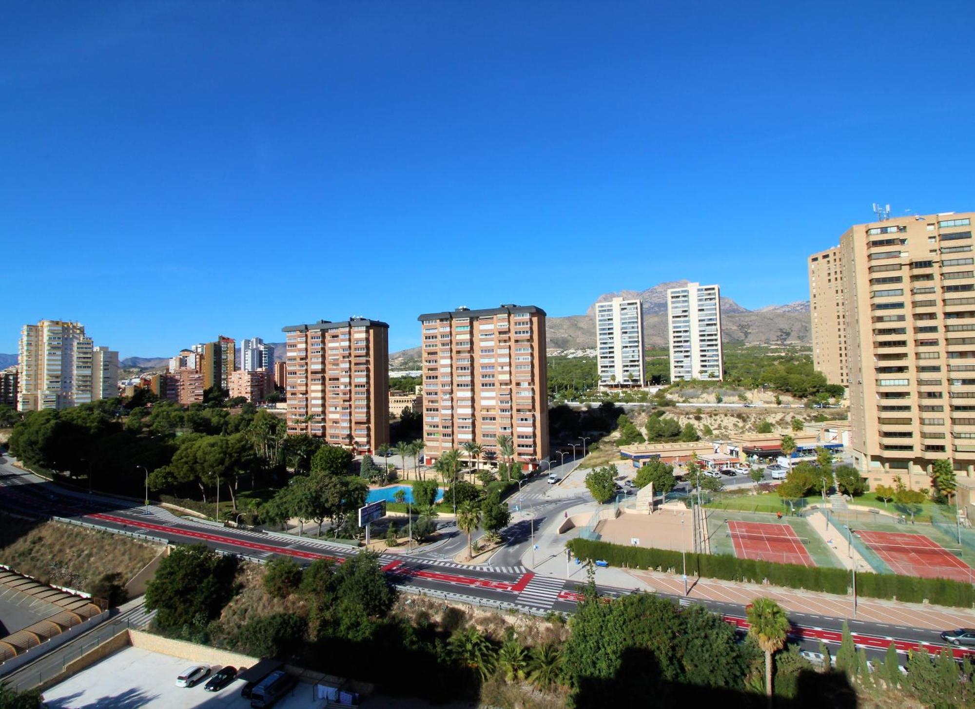 Penthouse Bella Vista Apartment Benidorm Bagian luar foto